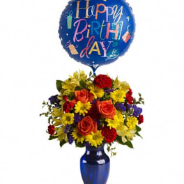 Fly Away Birthday Bouquet