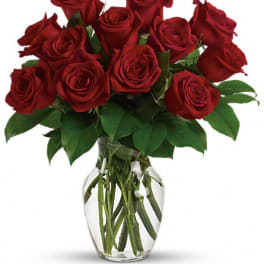 Enduring Passion - 12 Red Roses