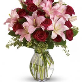 Lavish Love Bouquet with Long Stemmed Red Roses