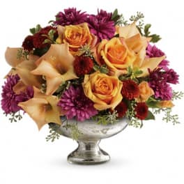 Teleflora's Elegant Traditions Centerpiece