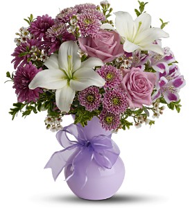 Teleflora's Precious in Purple in Cibolo TX, Jo's Flowers and Gifts